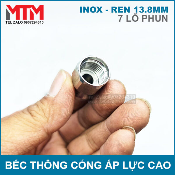 bec thong cong inox ap luc cao 7 lo