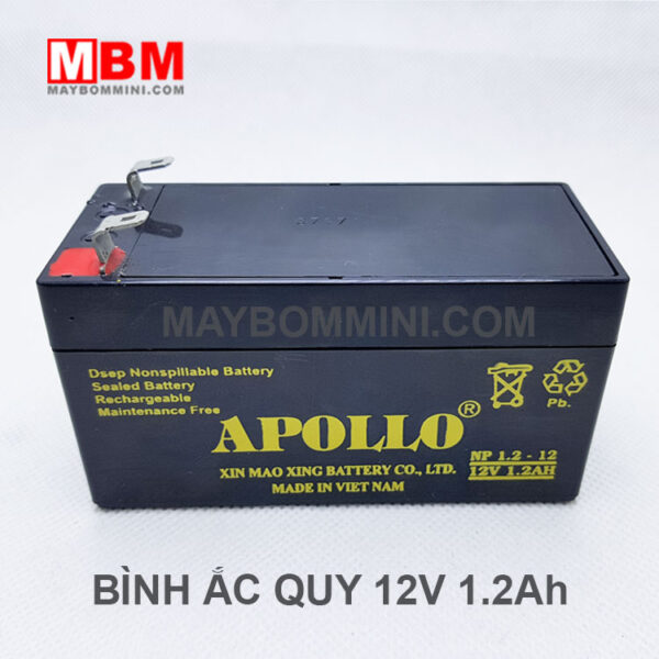binh ac quy 12v 1.2ah