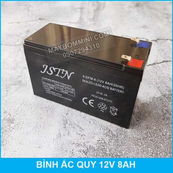binh ac quy 12v8ah
