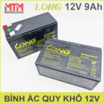 binh ac quy Long 12V 9ah