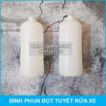 binh chua bot tuyet rua xe