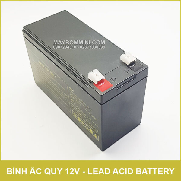 binh dien 12v 9Ah mini gia re