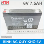 binh kho 6v 7500mah chieu dai
