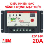 bo dieu khien sac nang luong mat troi 12v 24v