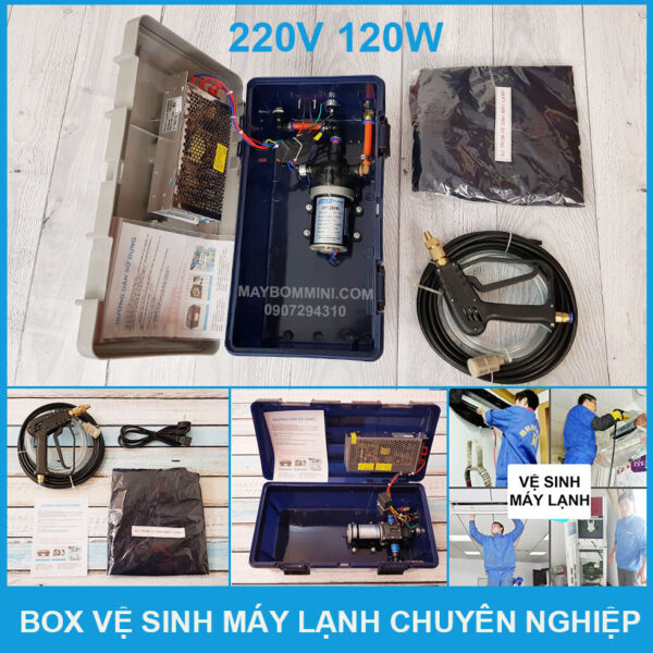 bo dung cu ve sinh may lanh 120w