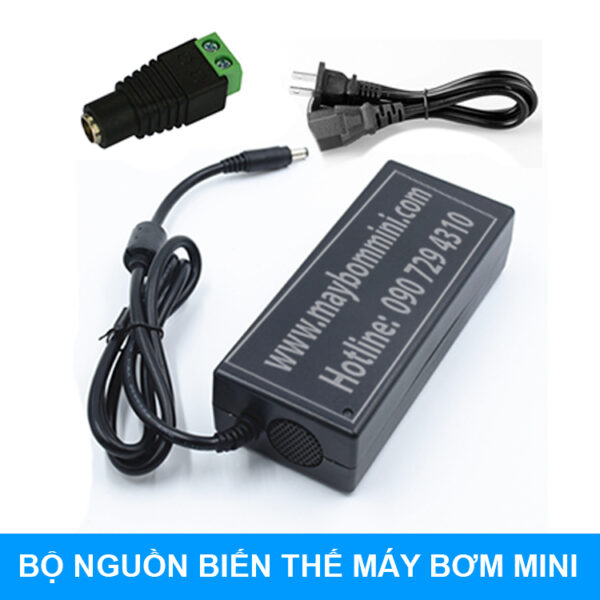 bo nguon dien may bom mini