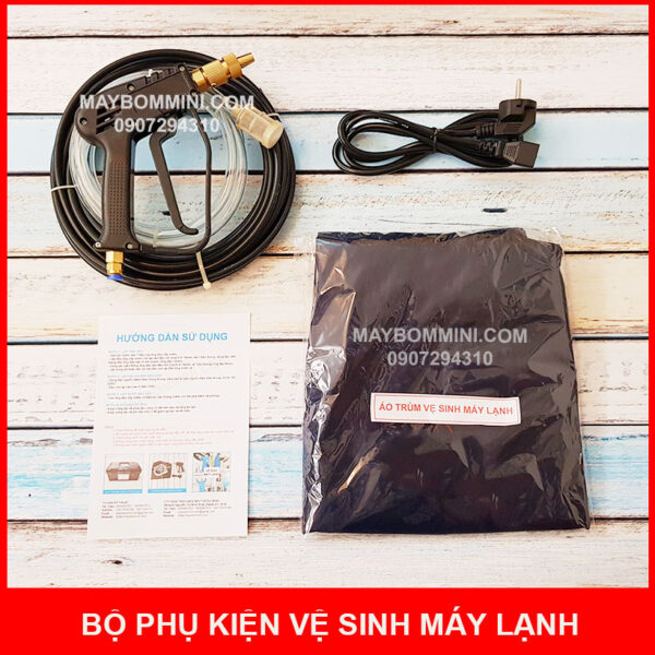 bo phu kien ve sinh may lanh 220v 100w