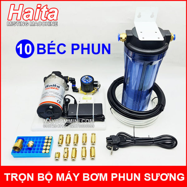 bo phun suong gia re cho gia dinh 10 bec