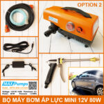 bo rua xe ap luc mini 12v 80w 10ah OPTION 2