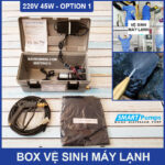 bo ve sinh may lanh mini 220v 45w option 1