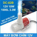 bom chim khong choi than 12v 1000l