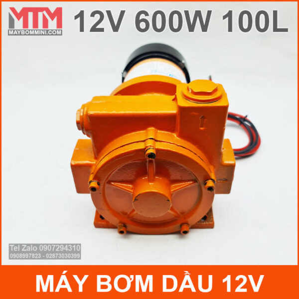 bom dau nhot 12v 600w 100l
