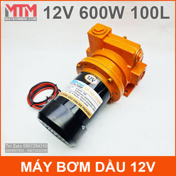 bom dau nhot 12v 600w 100l smartpumps