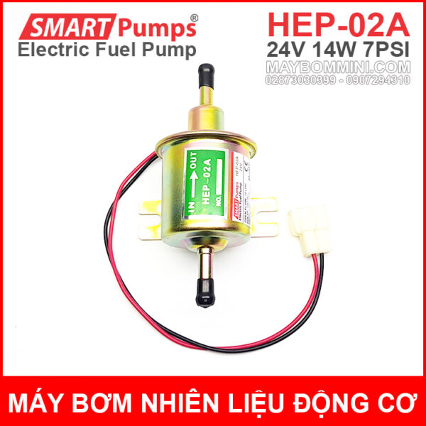 bom dong co xang dau 24V cao cap