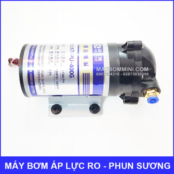 bom nuoc RO va phun suong 400G