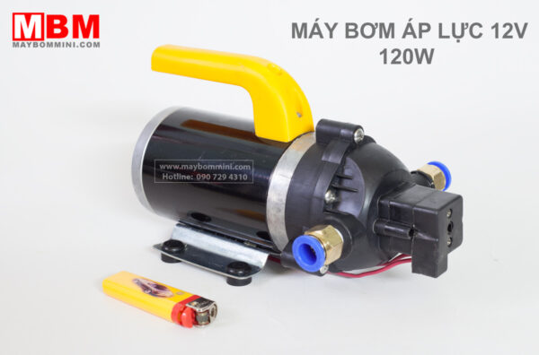 bom nuoc ap luc 12v mini 1