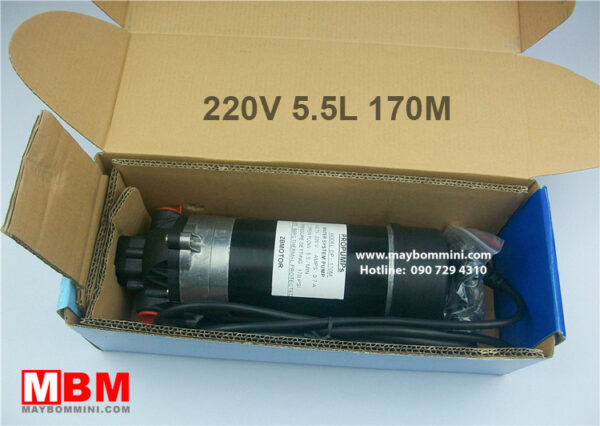 bom nuoc ap luc 220v