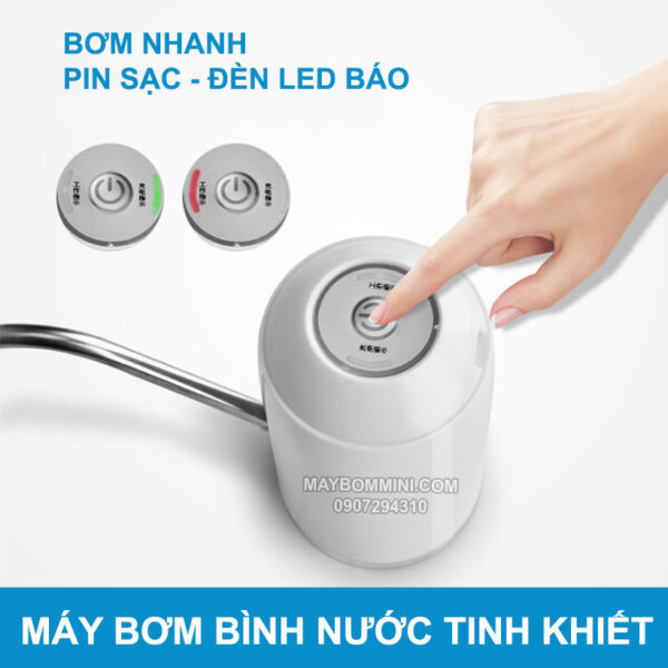 bom nuoc binh nong lanh tinh khiet