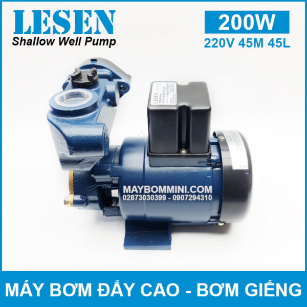 bom nuoc gieng LESEN 220V 200W 45L chinh hang
