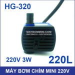 bom nuoc ho phong thuy mini