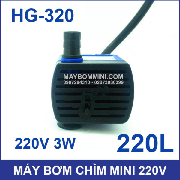 bom nuoc ho phong thuy mini