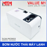 bom nuoc may lanh dieu hoa nhiet do gia re