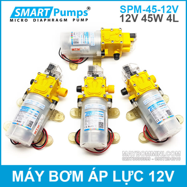 bom nuoc mini 12v 45w smartpums gia re