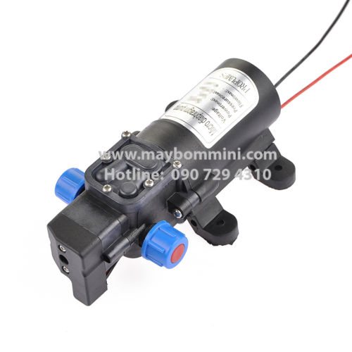 bom nuoc mini 12v 60w ap luc