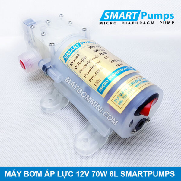 bom nuoc mini 12v 70w 1
