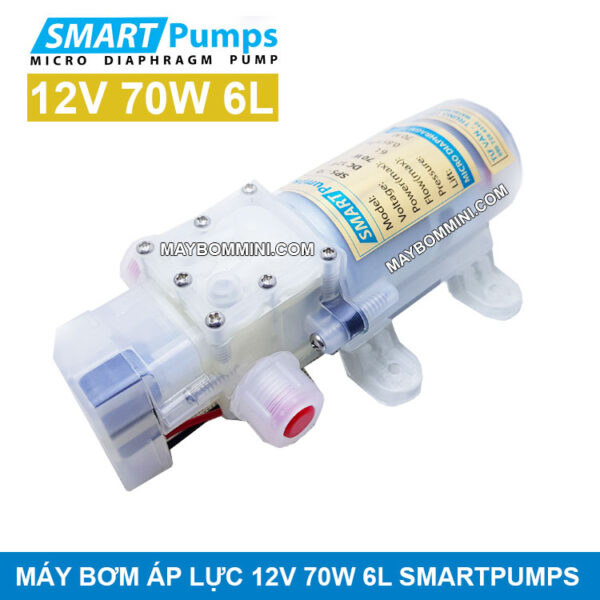 bom nuoc mini ap luc cao 12v 70w