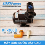 bom nuoc mini day cao 12v XF 360B