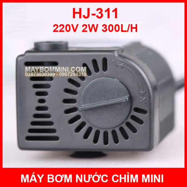 bom nuoc mini ho ca hon non bo HJ 311