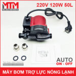 bom nuoc tang ap tu dong mini 220V