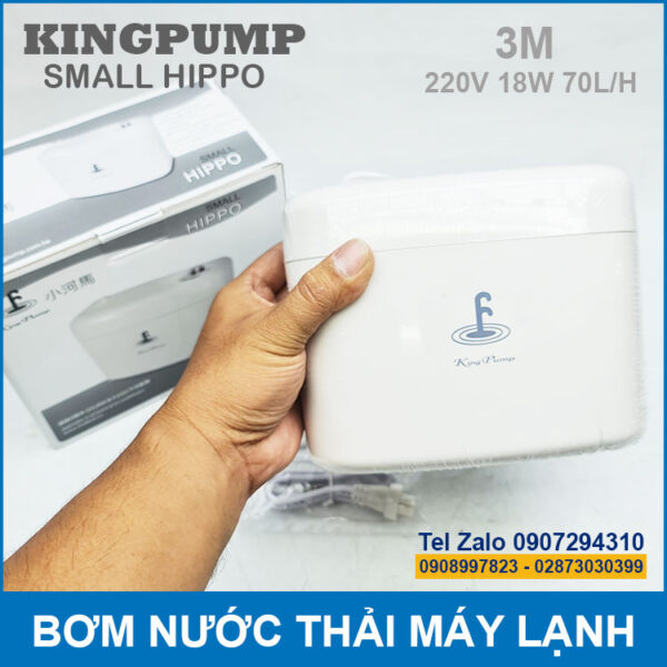 bom nuoc thai may lanh chinh hang Kingpump 3M