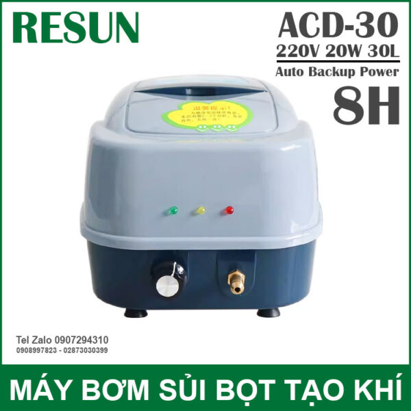 bom soi khi oxy ho ca Resun ACD 30