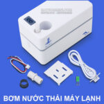 bom thai nuoc may lanh gia dinh van phong 220V 12m