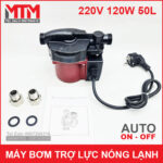 bom trang ap tro luc nuoc nong 220V 120W