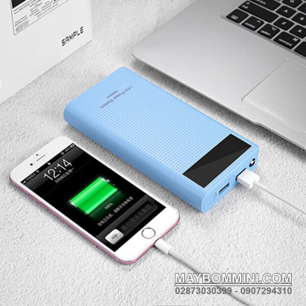 box pin du phong sac nhanh 7 cell xanh duong