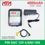 box pin sac 12V 4800mah 10A