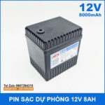 box pin sac du phong 12v 8ah