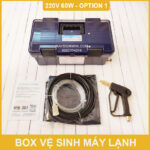 box ve sinh may lanh 220v 60w option 1
