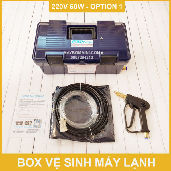 box ve sinh may lanh 220v 60w option 1