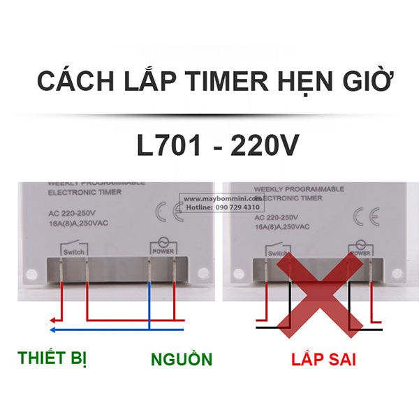 cach gan timer hen gio