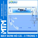 cach lap rap may bom chim oxy ho ca 220V sobo 3 trong 1