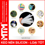 cach su dung Keo nen Silicon