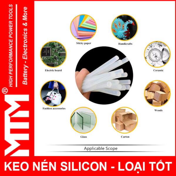 cach su dung Keo nen Silicon