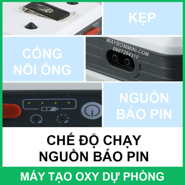cach su dung may tao oxy mini du phong