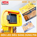 chan den LED 48W 30 led 21V
