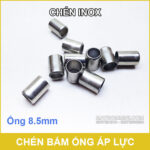 chen inox ong rua xe