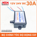 chinh toc do 12v 24v 30a gia re chinh hang